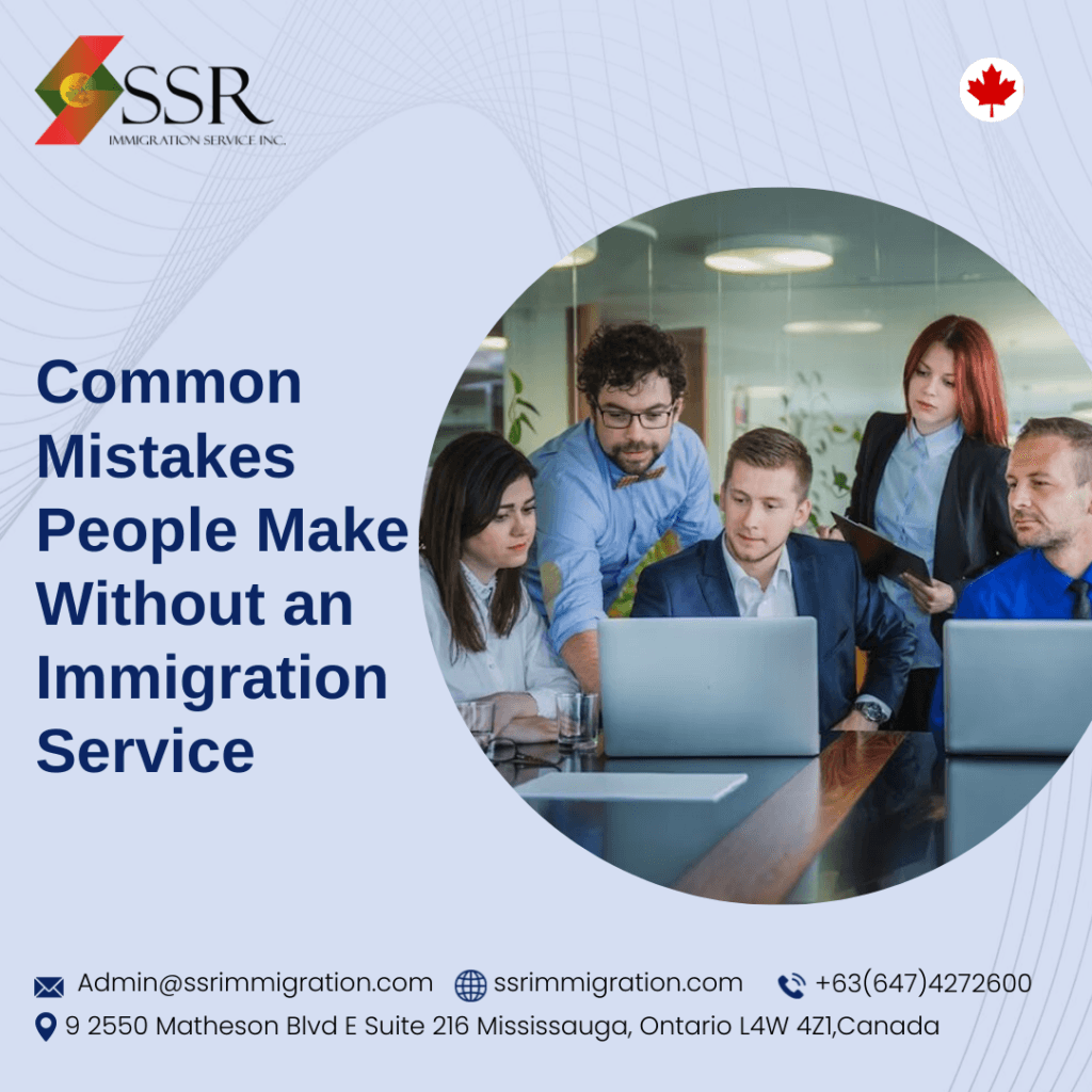 Common Mistakes People Make Without an Immigration Service